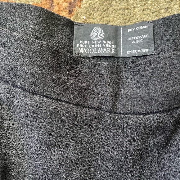 90s Pure wool lined trousers - Picture 2 of 4